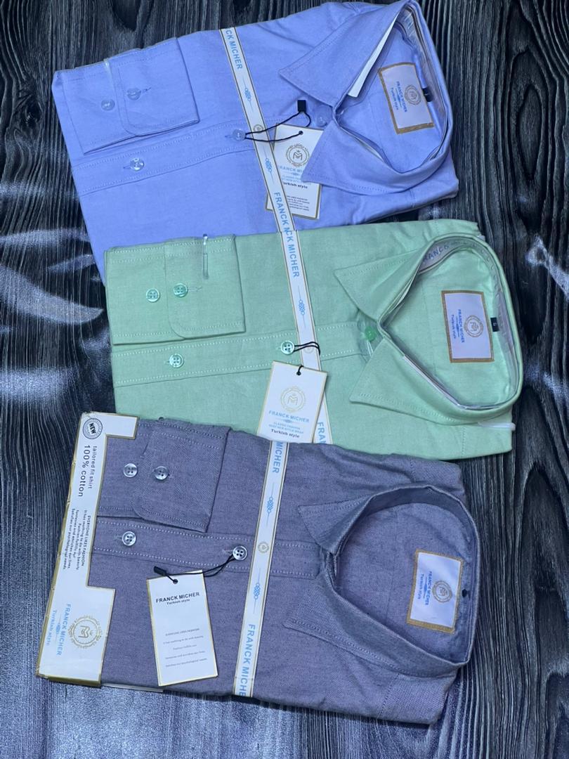 Chemise homme en coton – Franck Micher, style turc
